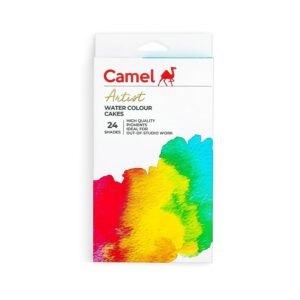 Camel Artist Water Colour Cake Set - Pack of 24 shades